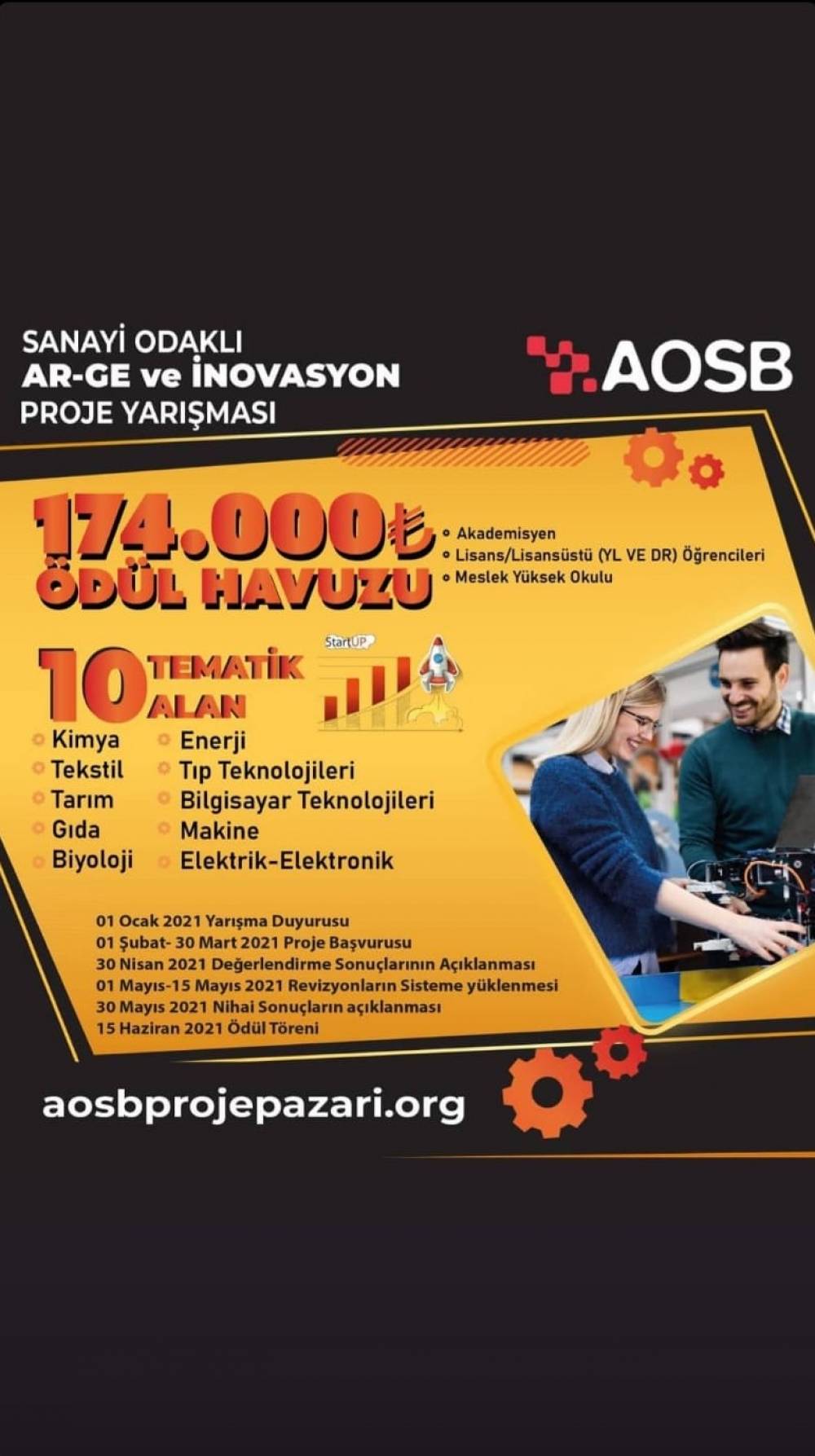 Sanayi Odaklı AR-GE ve İnovasyon Proje Yarışması