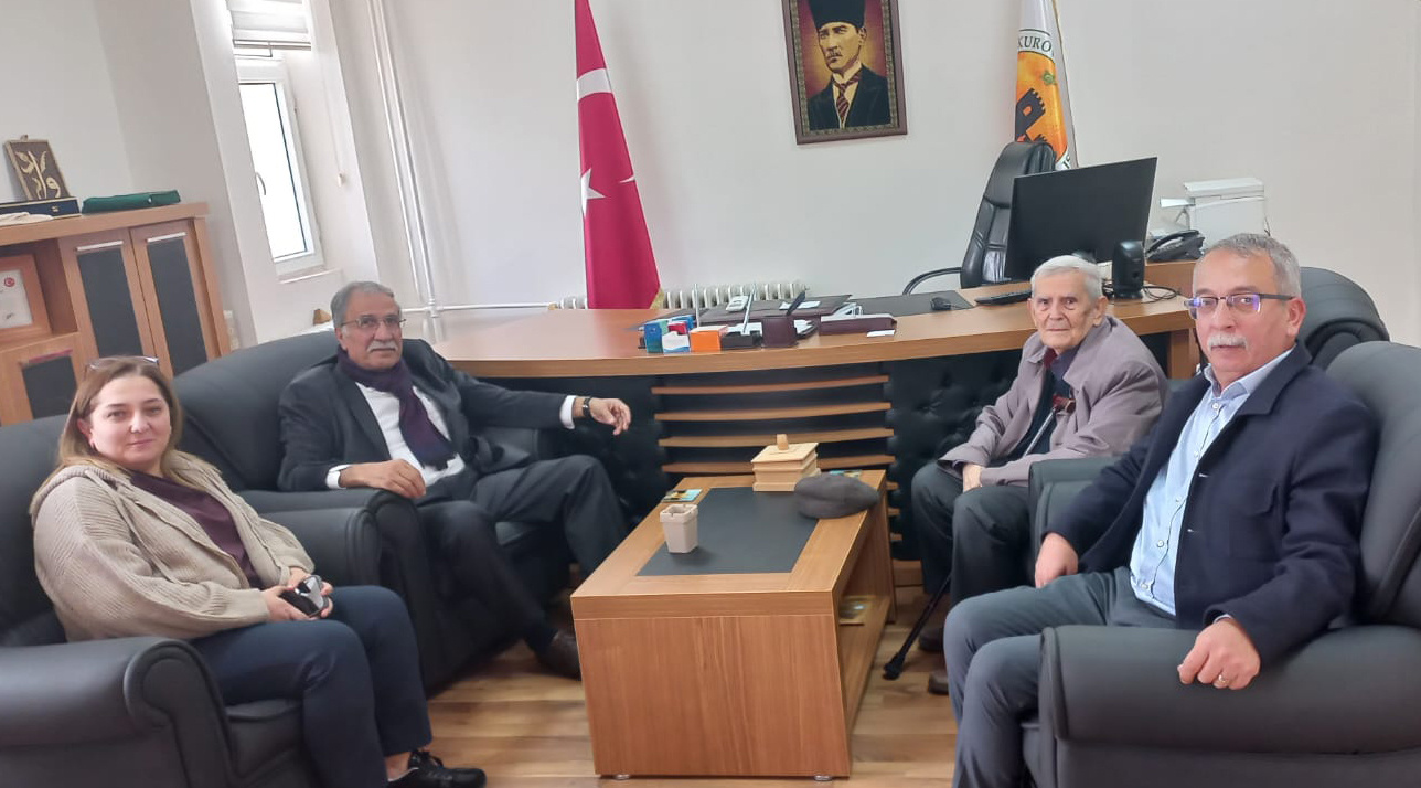 Prof.Dr. Hikmet SAYGILI ve Ahmet BİÇER’den Müdürümüze Nezaket Ziyareti