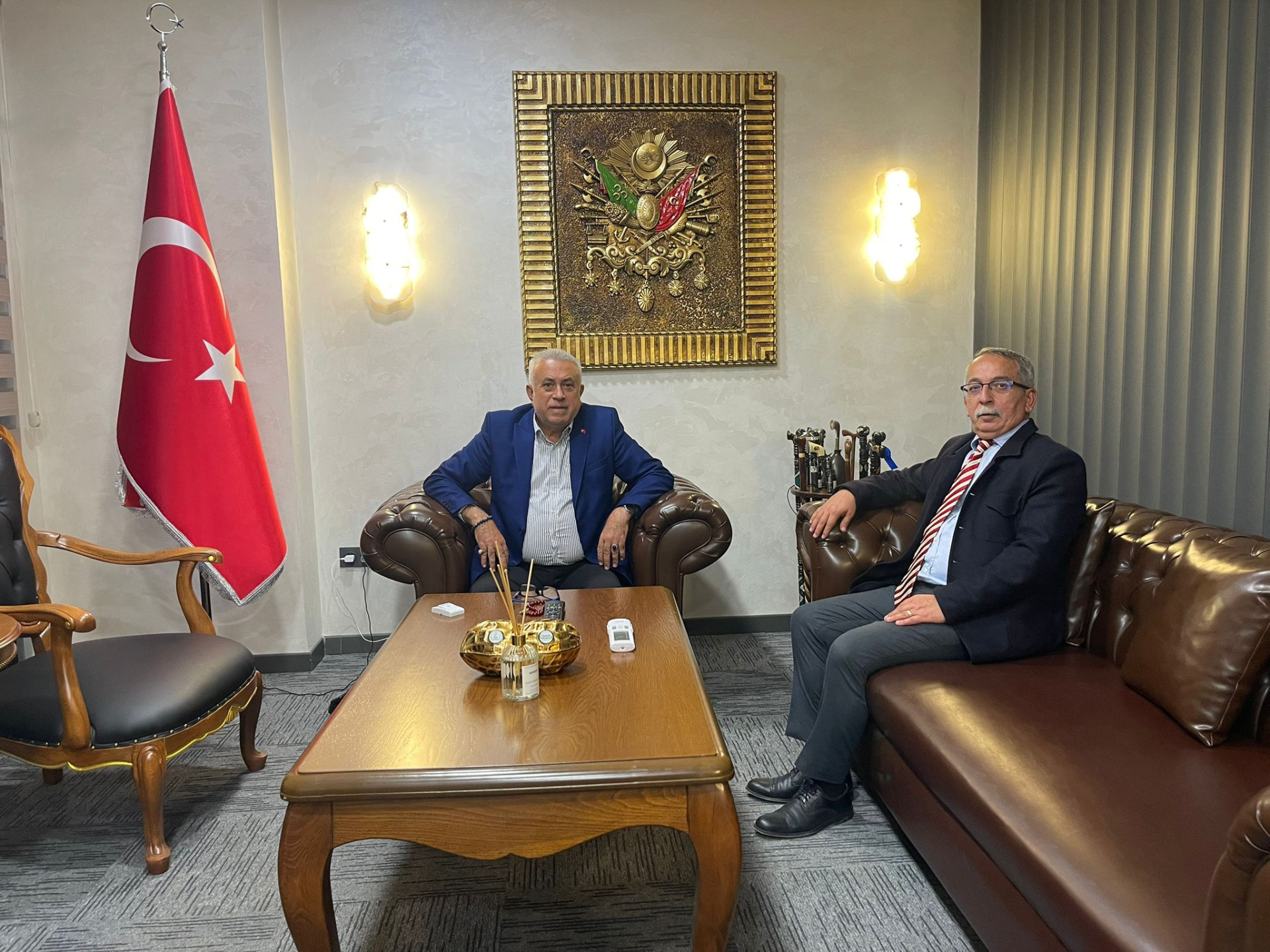 Müdürümüzden Alican YÜKSEL’e Nezaket ve Hayırlı Olsun Ziyareti