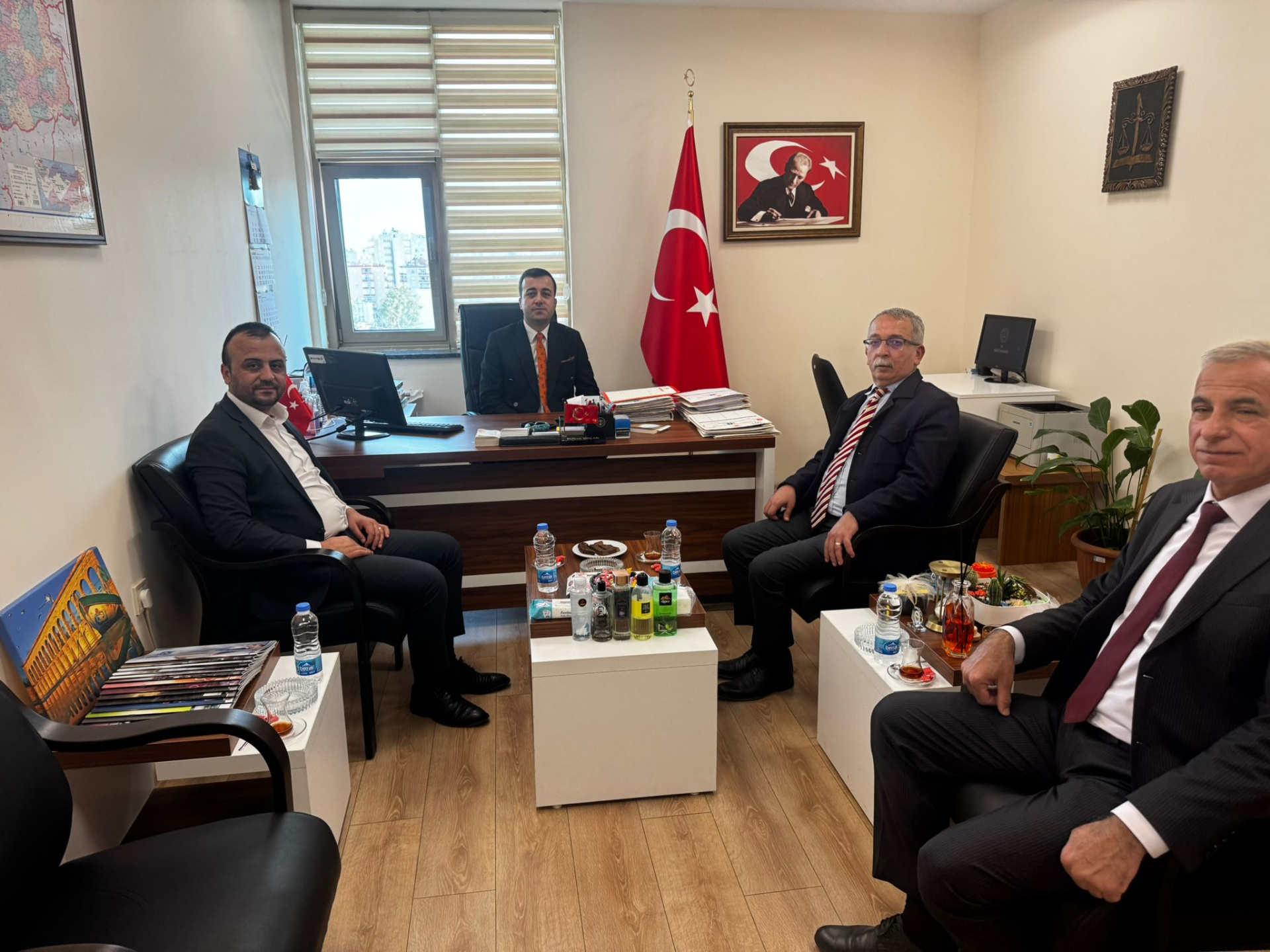 Müdürümüzden Cumhuriyet Savcısı Hakan KOÇAK’a Nezaket Ziyareti