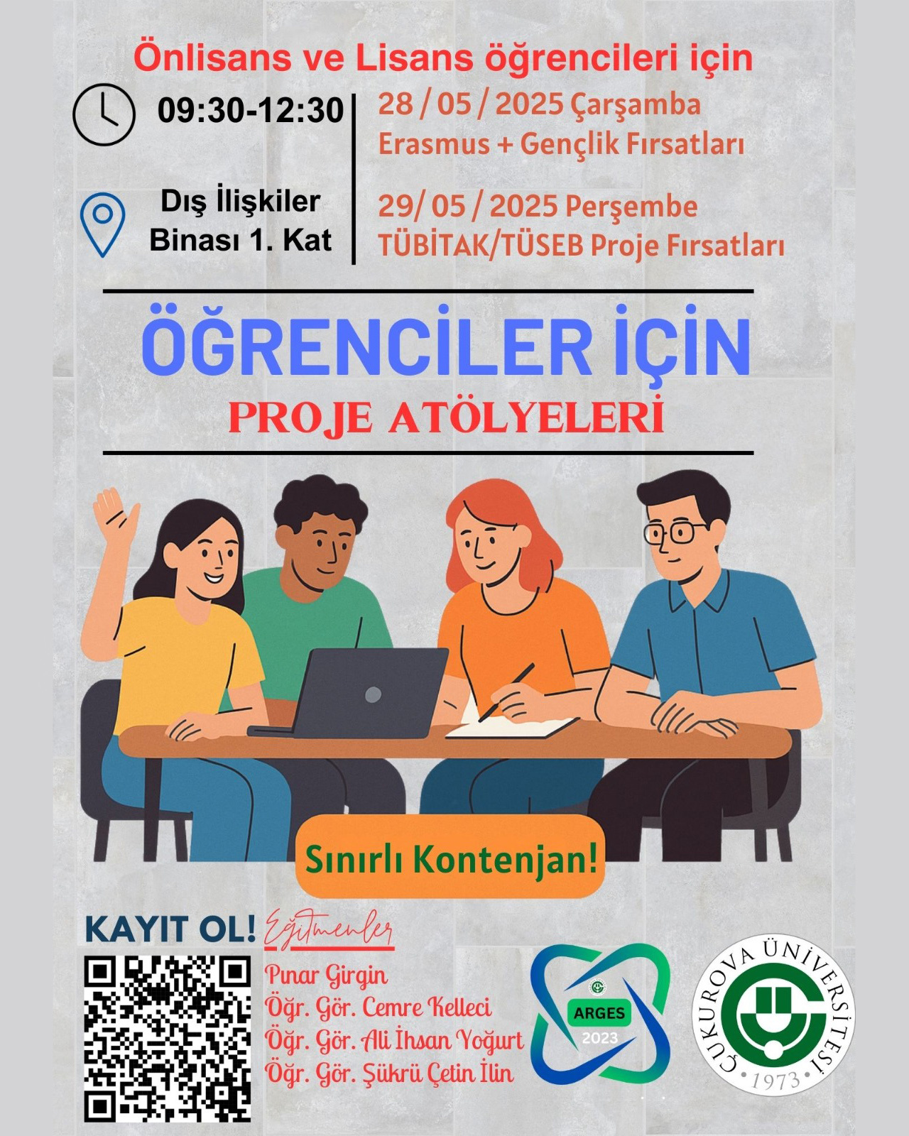 Öğrenciler İçin Proje Atölyeleri