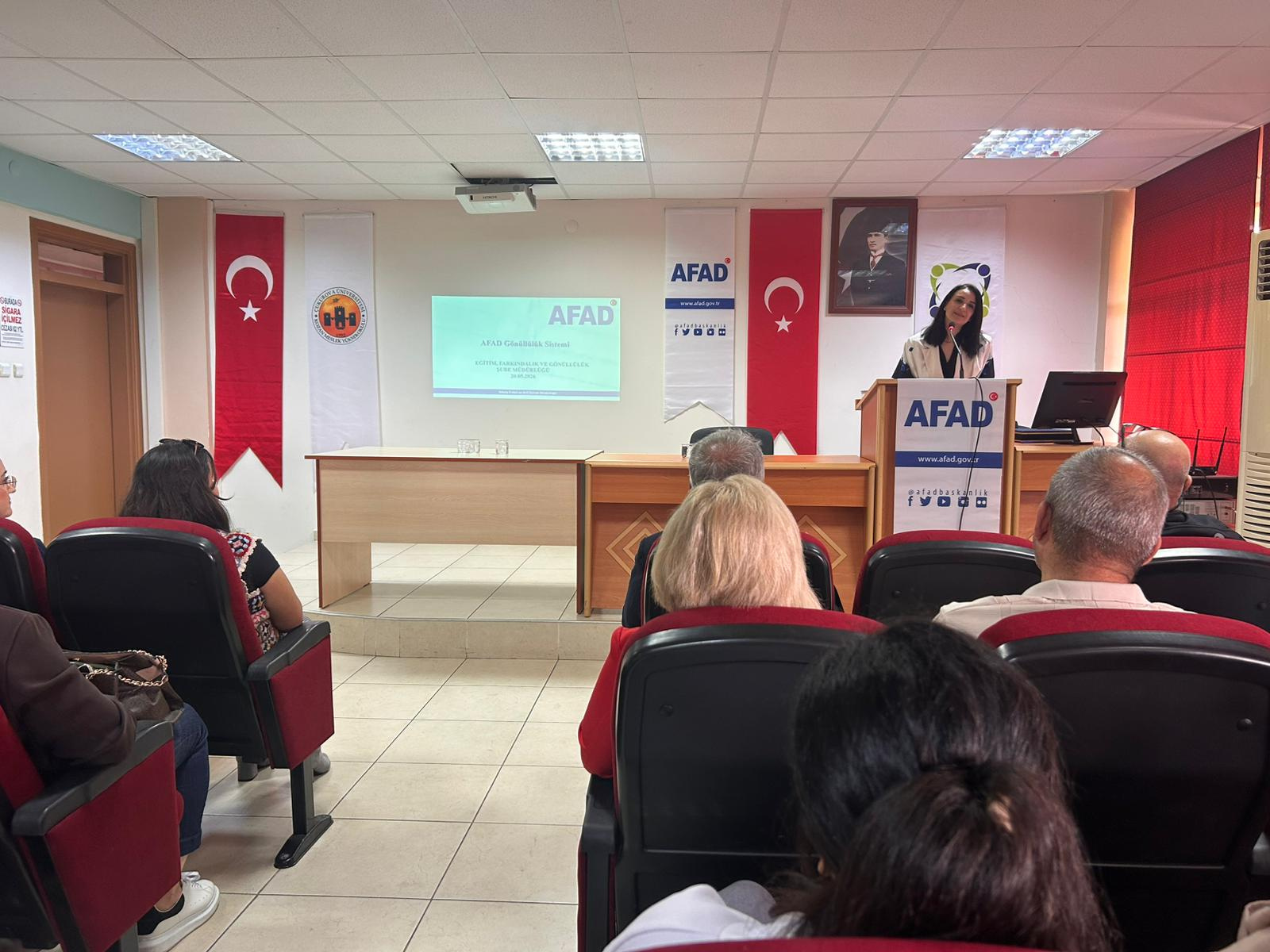 Afet Farkındalık Eğitimi Yapıldı