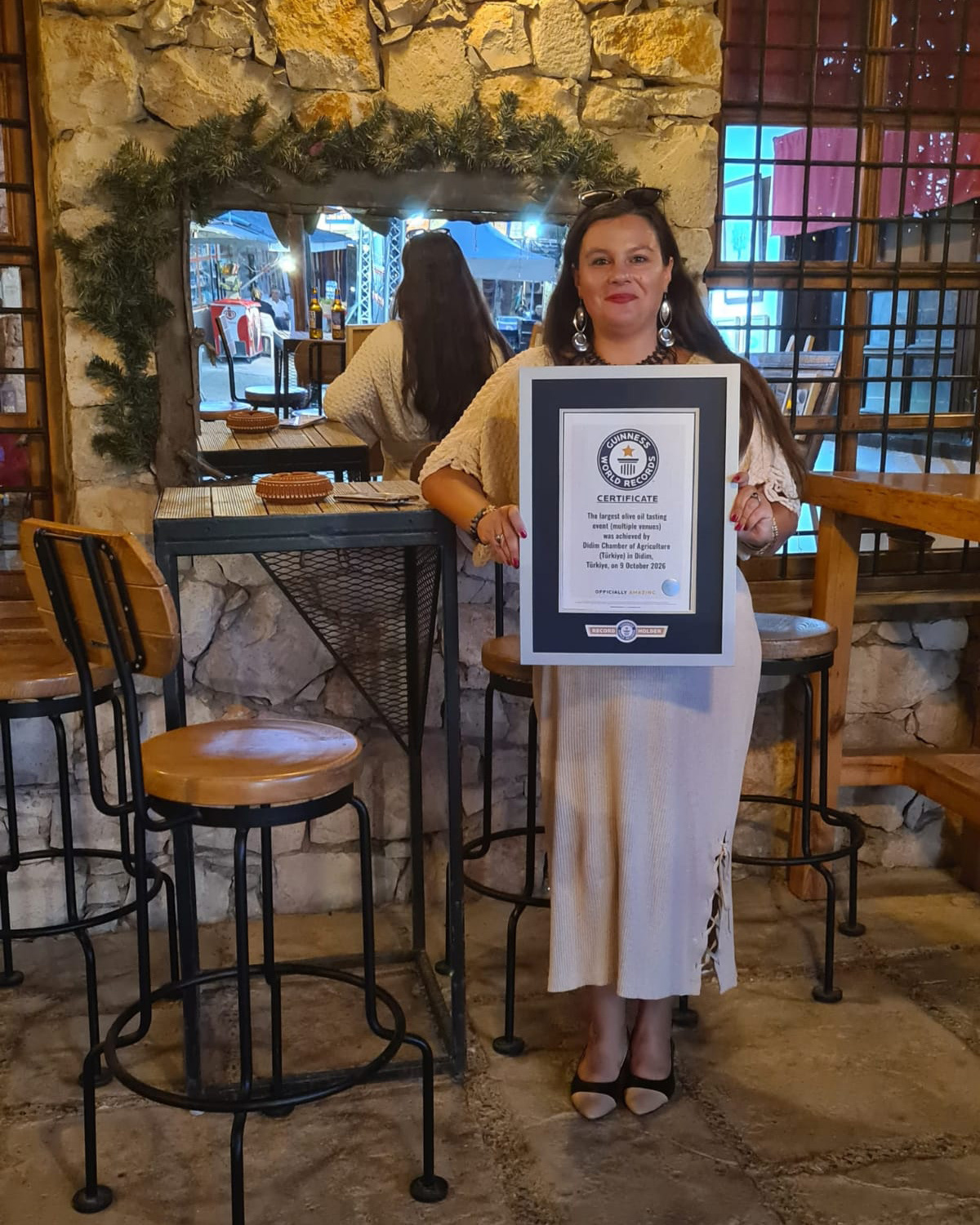 8. Uluslararası Didim Zeytin Festivalinde Dünya Rekoru Başarısı