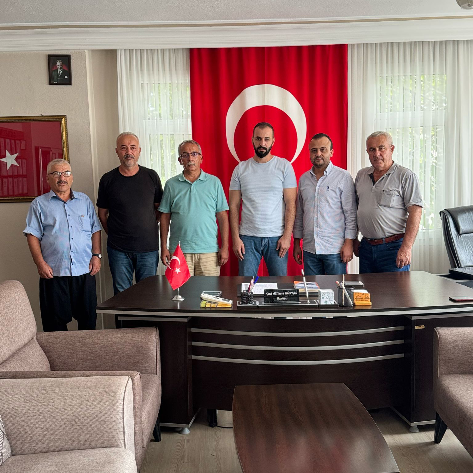 Kozan Şehit Aileleri ve Gazileri Dernek Başkanına Nezaket Ziyareti
